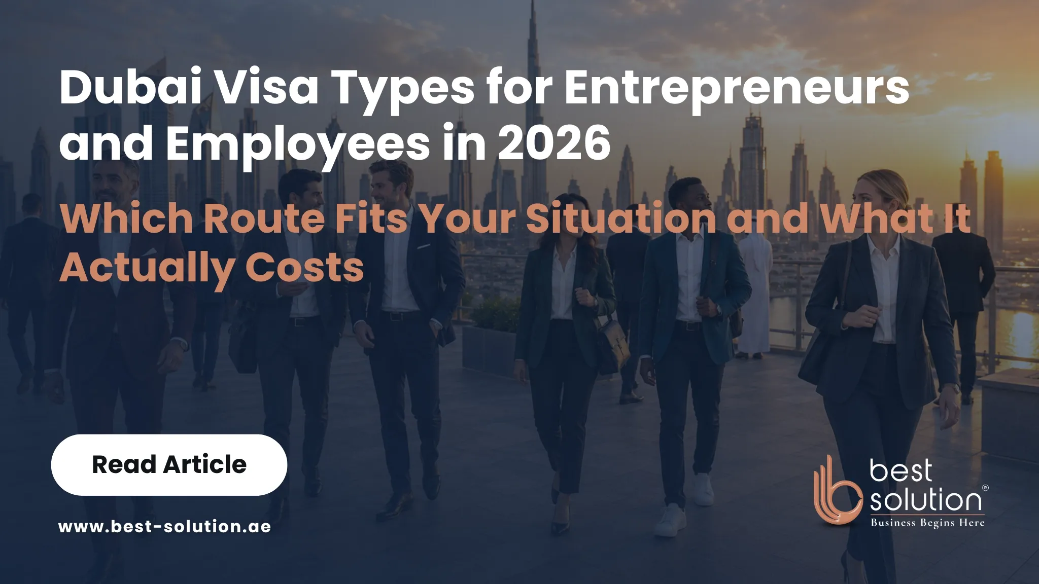 Dubai visa types for entrepreneurs and employees