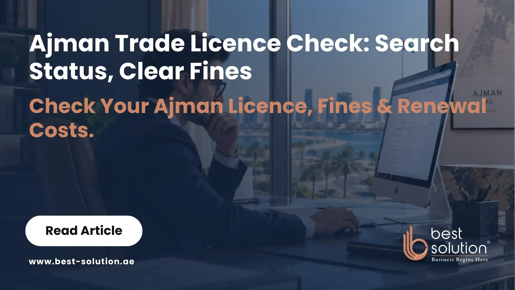 Ajman Trade Licence Check: Search Status, Clear Fines