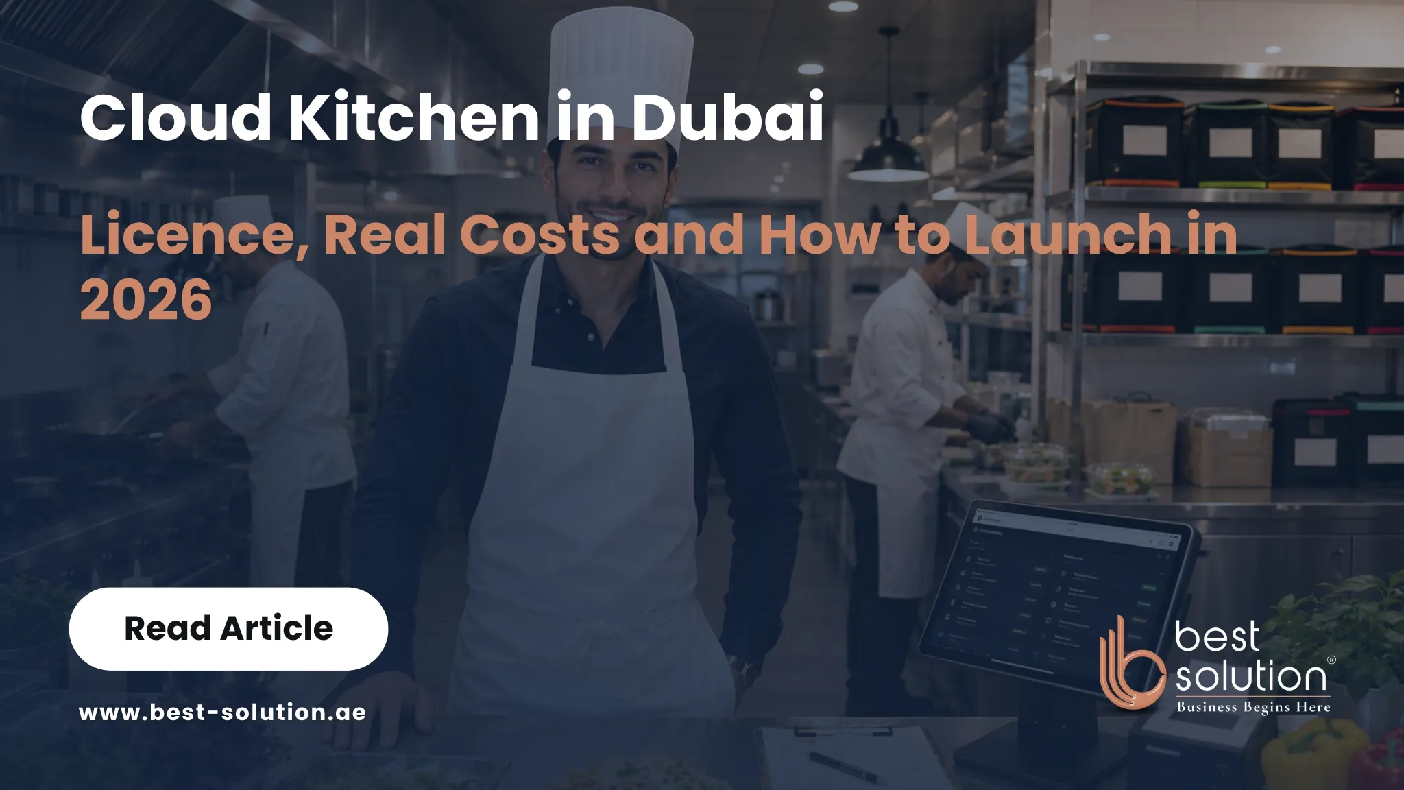 Cloud kitchen in Dubai setup and licensing
