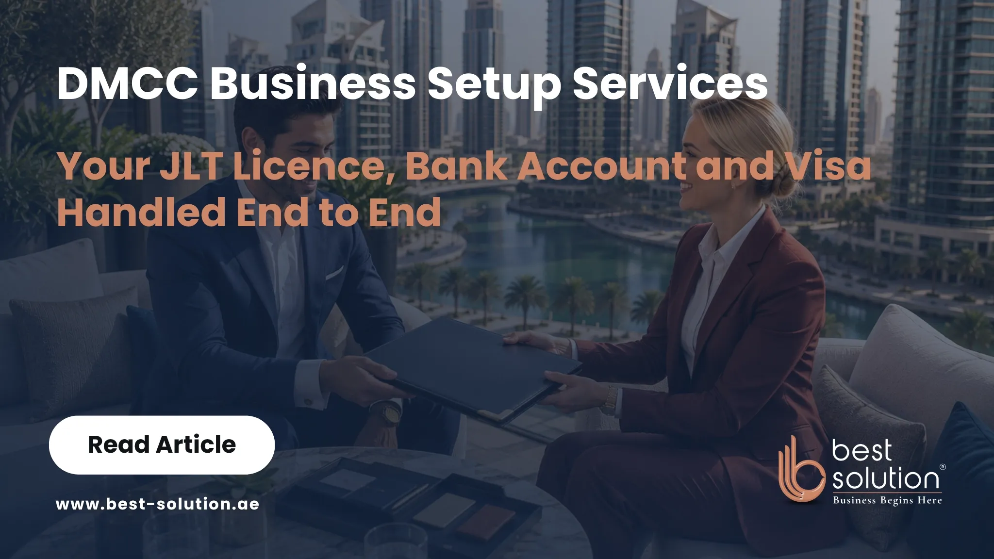 DMCC business setup consultants in Jumeirah Lakes Towers