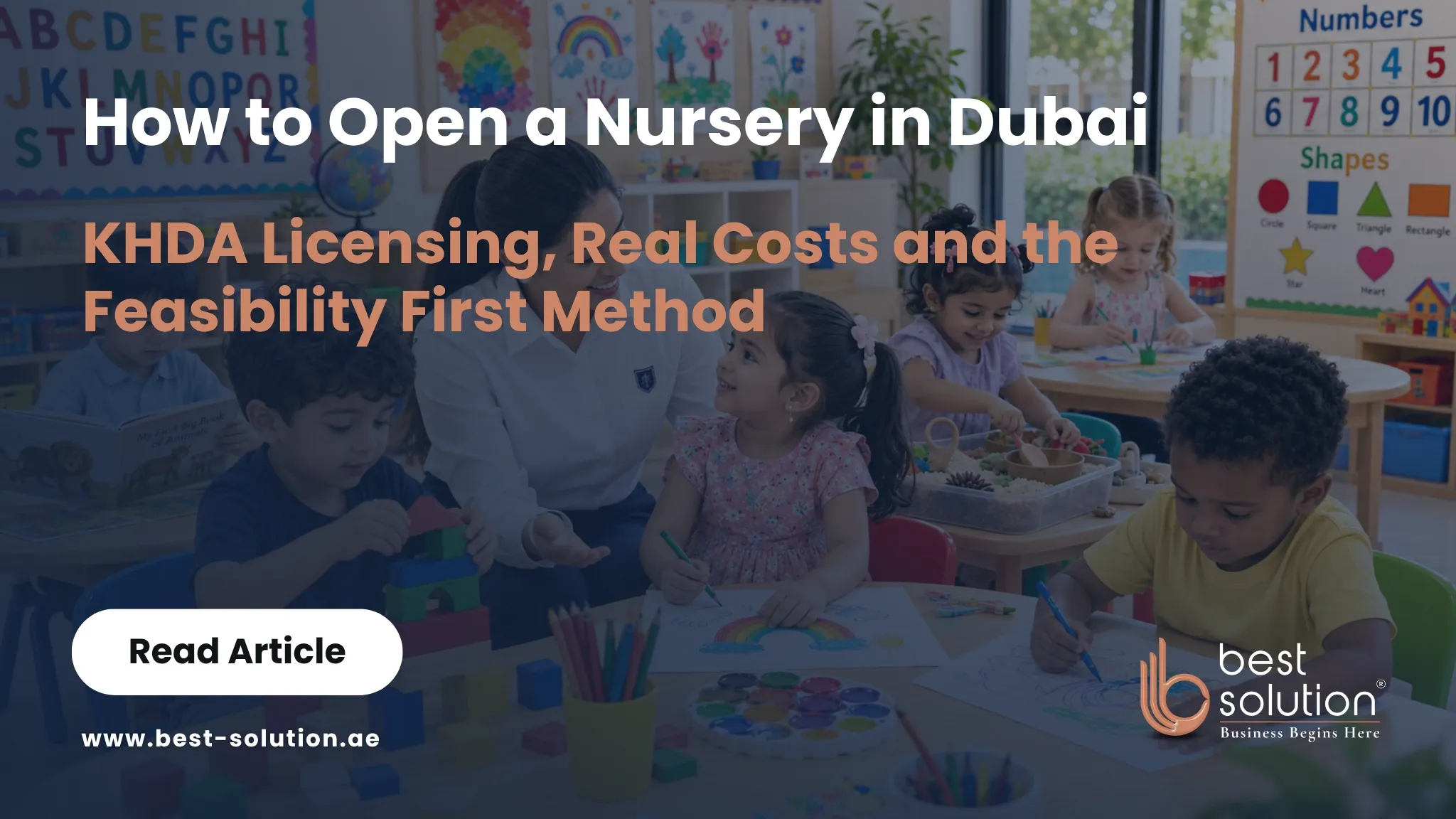 How to open a nursery in Dubai, KHDA licensing steps