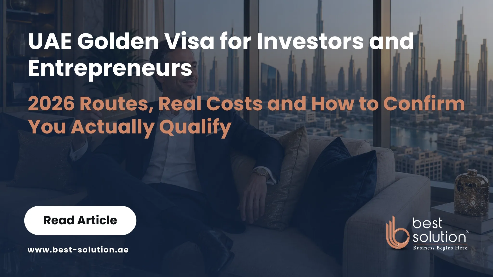 UAE Golden Visa for investors and entrepreneurs 2026