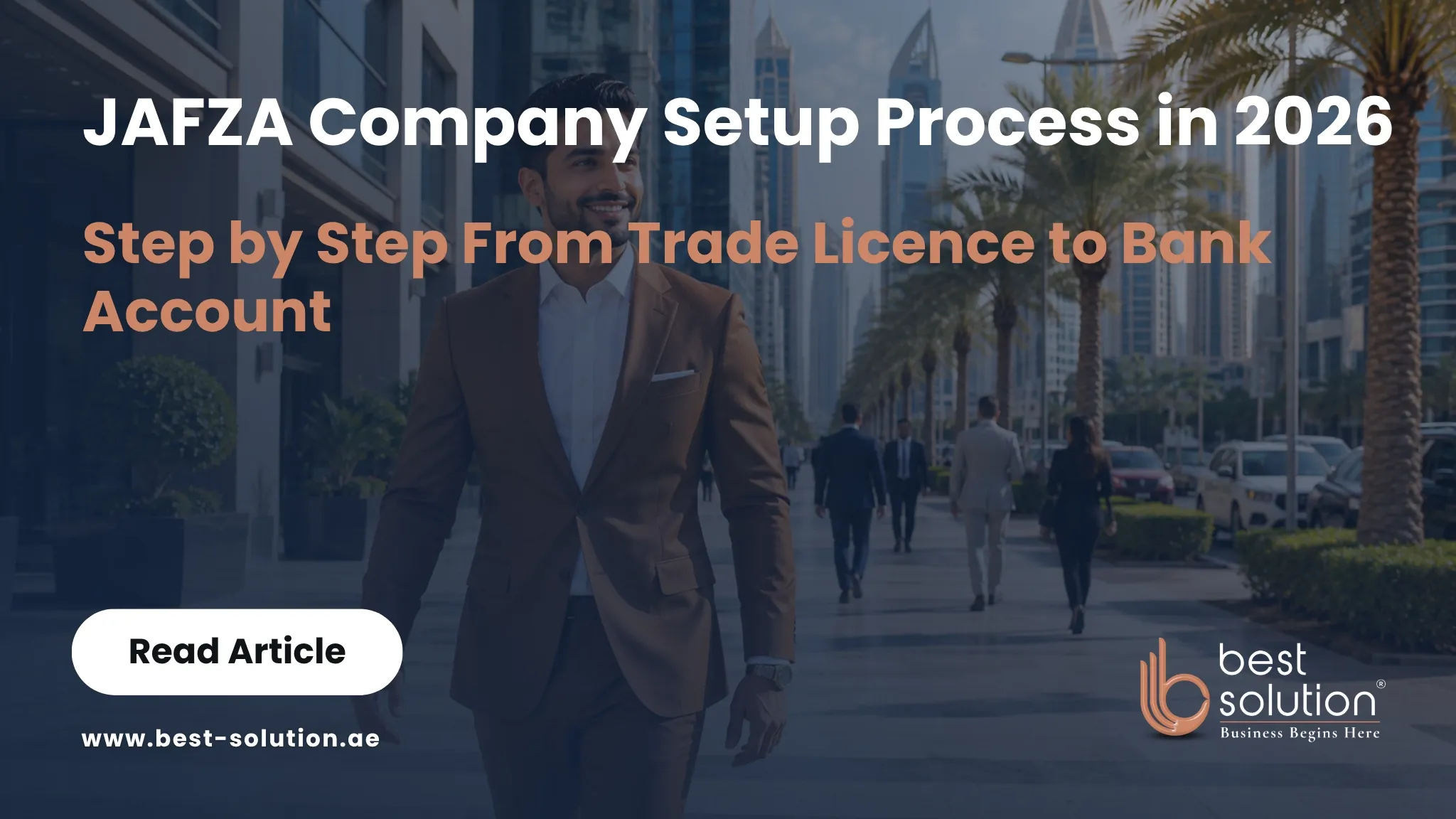 JAFZA company setup process flow from name reservation to Establishment Card