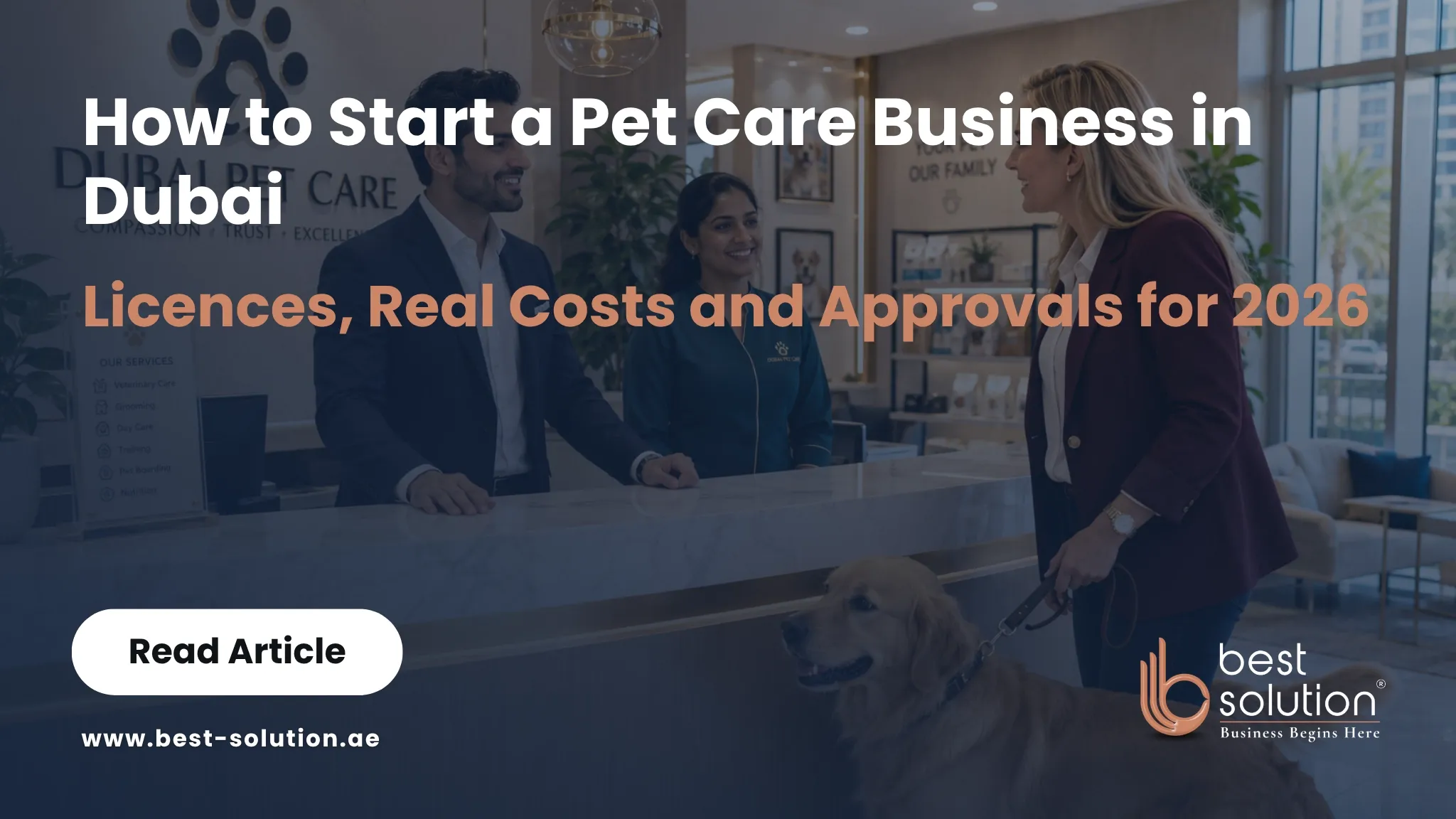Starting a pet care business in Dubai