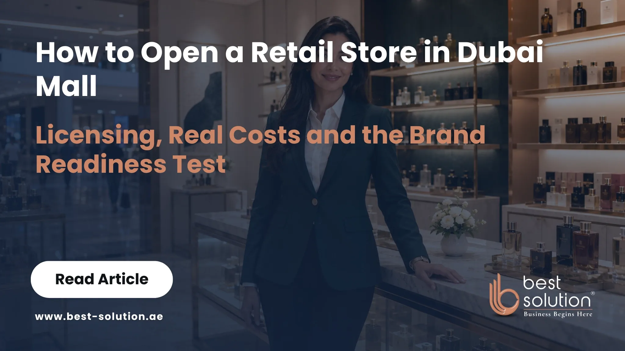 Open a retail store in Dubai Mall