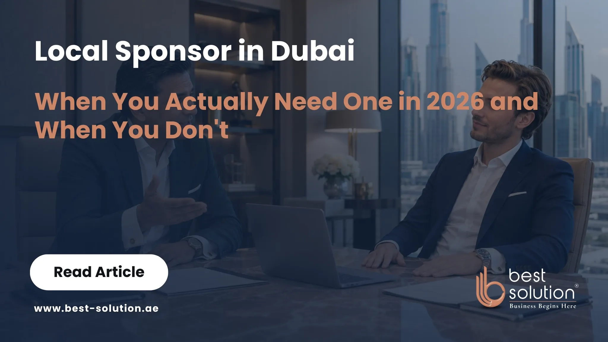 Local sponsor in Dubai requirements 2026