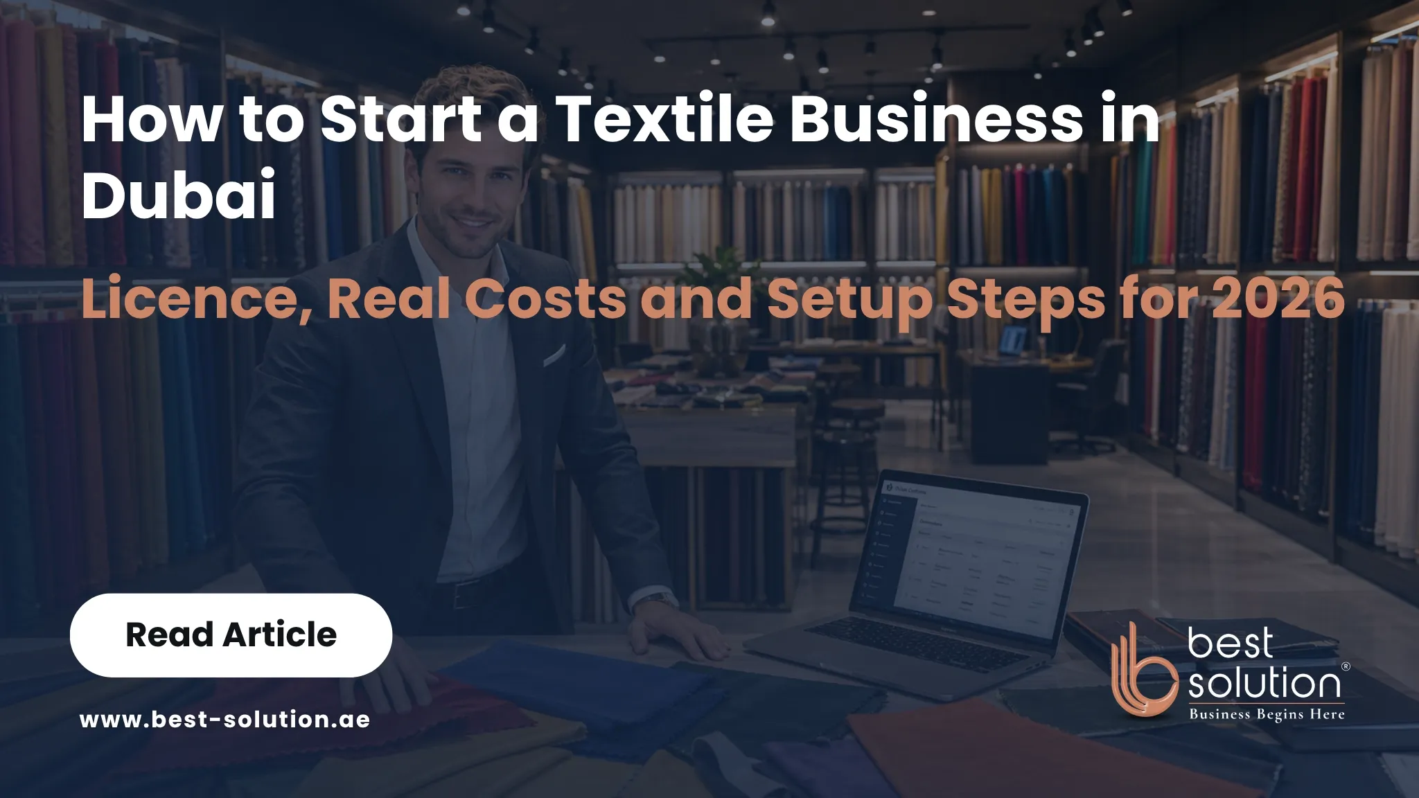 How to start a textile business in Dubai