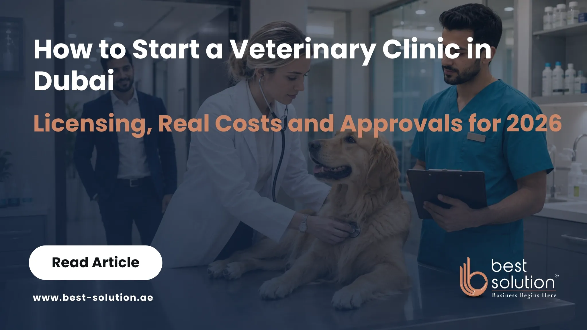 Starting a veterinary clinic in Dubai - licensing and setup