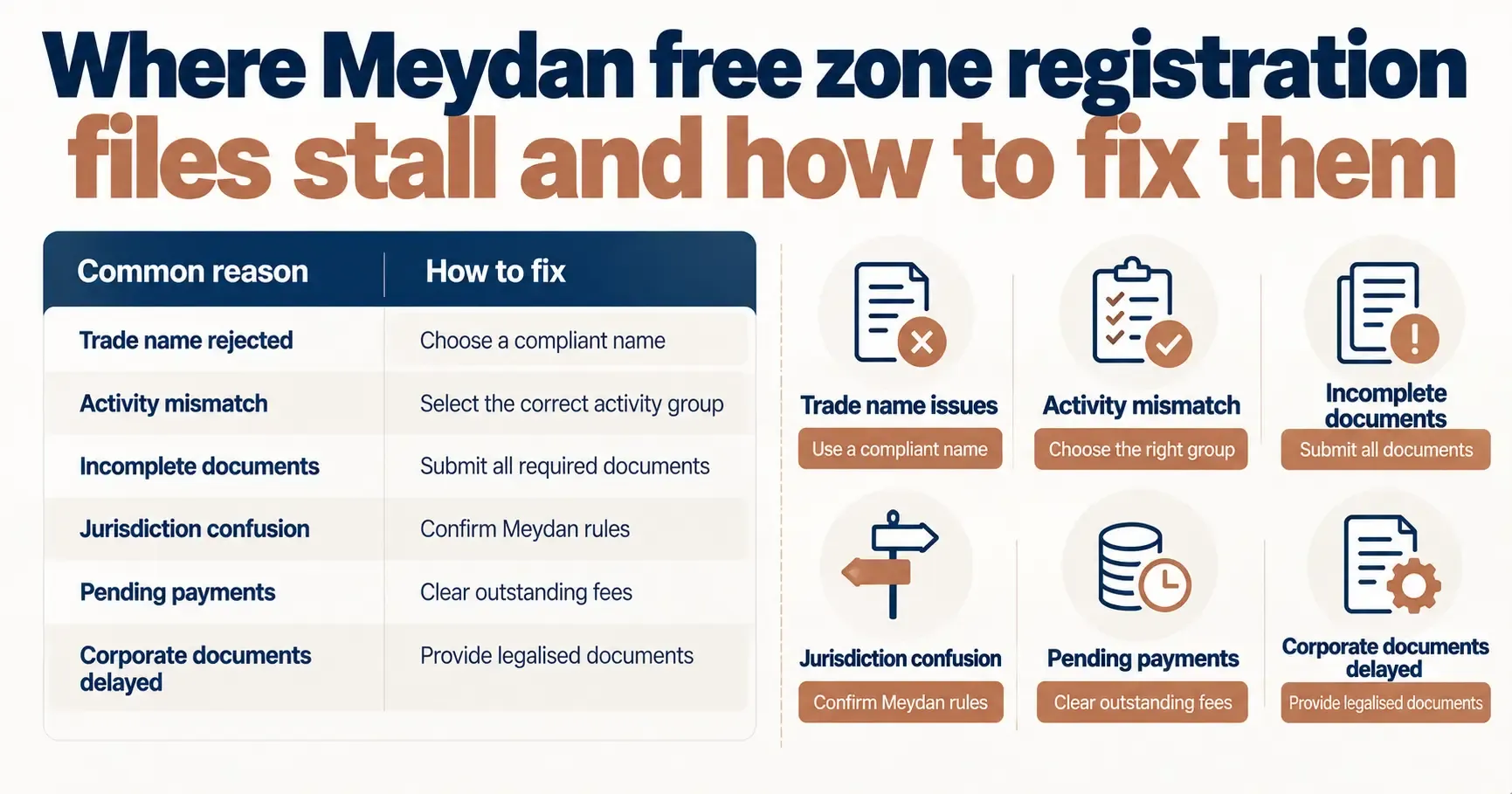 Meydan free zone company registration files stall